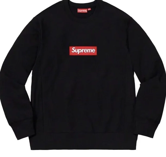 22FW Black Round XL Neck Label Hoodie Classic Logo Crewneck M Grey S Box Red Brown Green Bogo L 1012